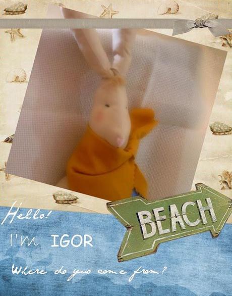 SUMMER.......with simil rabbit maileg !!!