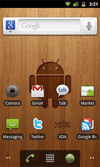 homescreen medium Custom Firmware Infin1ty 1.2.1 per Nexus S