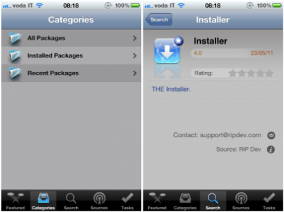 installer 2 410x306 Installer ritorna su iOS grazie allInfini Dev Team