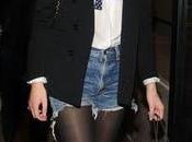 Alexa Chung likes jeans shorts!