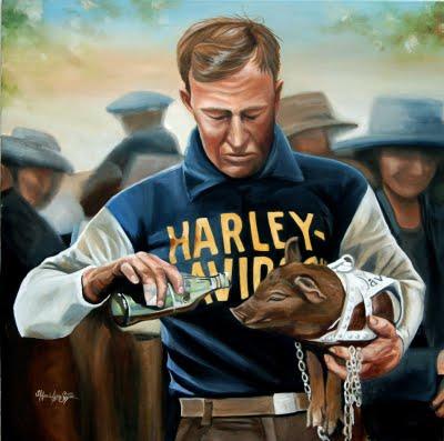 Motorcycle Art - Stefanie Aziere-Sattler