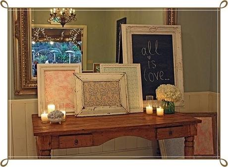 Shabby chic on Friday: a shabby wedding...