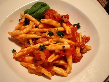 Fusilli casarecci ai peperoni