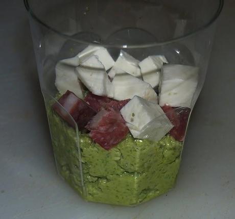 Pesto di fave, sardo e salame