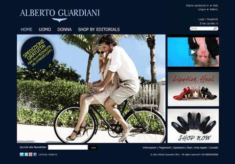 SHOPPING | Inaugurato l'e-shop Alberto Guardiani