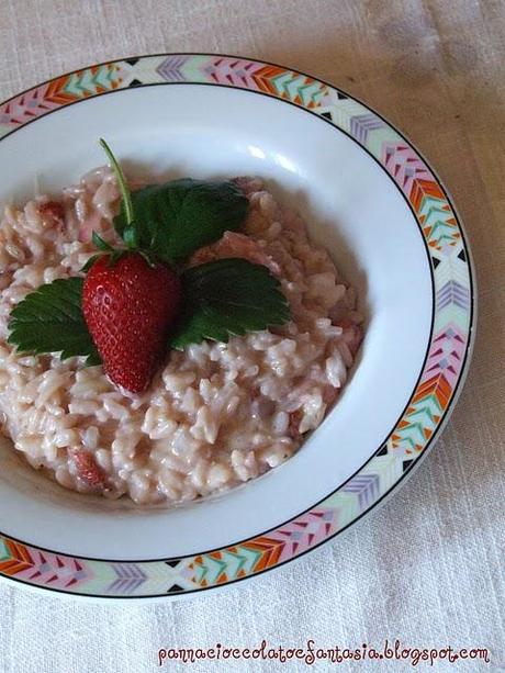 Risotto alle fragole