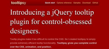 [jQuery plugin] Tooltipsy: Aggiungere facilmente Tooltip animati