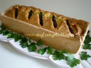 Plumcake di asparagi in crosta croccante