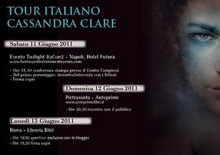 Cassandra Clare incontra i suoi fan: ecco le date