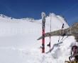 SA2 Monte Collerin 3637m - Vista sull' Albarin di Savoia dal mio rifugio nevoso