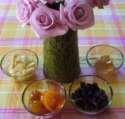 Bicchierini di Roquefort e Mostarda di Mele