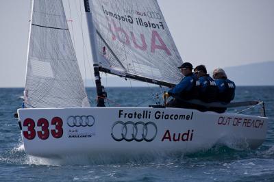 AUDI FRATELLI GIACOMEL MELGES 20 A TRIESTE PER LA TERZA TAPPA DELLE AUDI SAILING SERIES