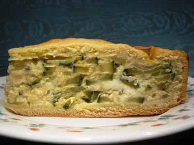 La torta salata di Carla alle zucchine e stracchino