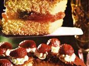 Torta maddalena fragoloni panna