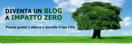 Il mio blog è Carbon neutral: a impatto zero di CO2