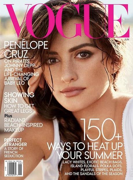 MAGAZINE | Penelope Cruz cover girl del numero di giugno di Vogue America