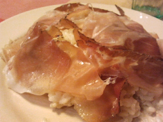 Risotto alla Parmigiana e Speck