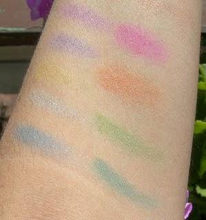 Beauty UK: Swatches palette e pigmento