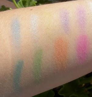 Beauty UK: Swatches palette e pigmento