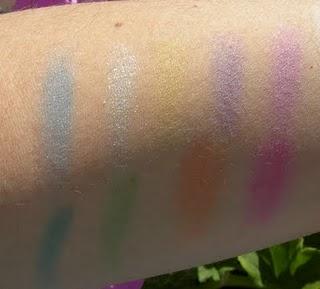 Beauty UK: Swatches palette e pigmento