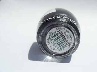 Review - OPI: Light my sapphire (Opi Contest)