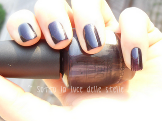 Review - OPI: Light my sapphire (Opi Contest)