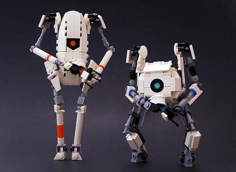 Portal 2 LEGO Robot