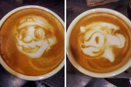 Geeky latte art, i cappuccini decorati