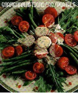 Insalata di rucola e pomodoro