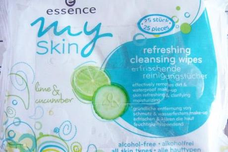 Refreshing cleansing wipes, Essence My Skin