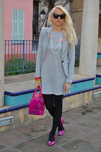 Fucsia+Grey