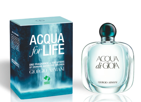Acqua for Life challenge Giorgio Armani