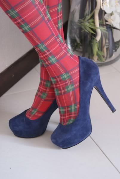 Tartan tights