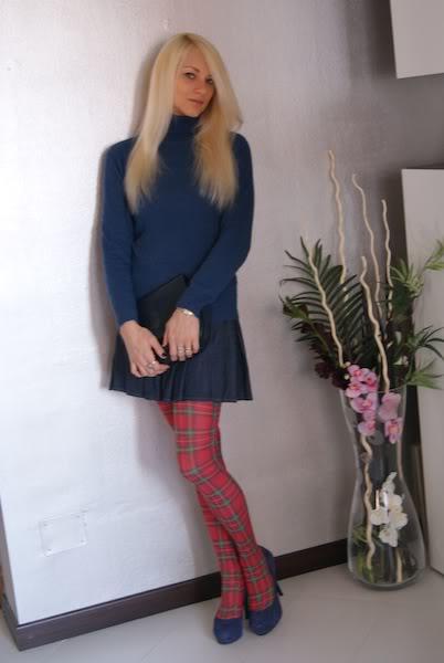 Tartan tights