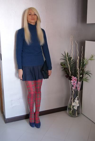 Tartan tights