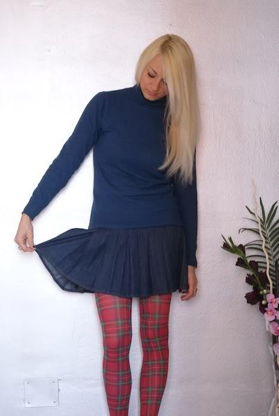 Tartan tights