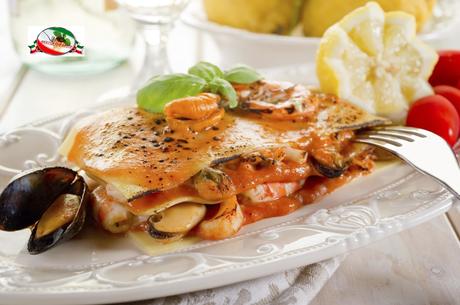 LASAGNE AI FRUTTI DI MARE LASAGNE AI FRUTTI DI MARE