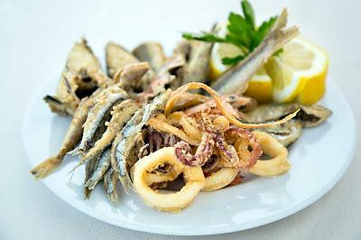 Frittura di pesce alla cinese Frittura di pesce alla cinese