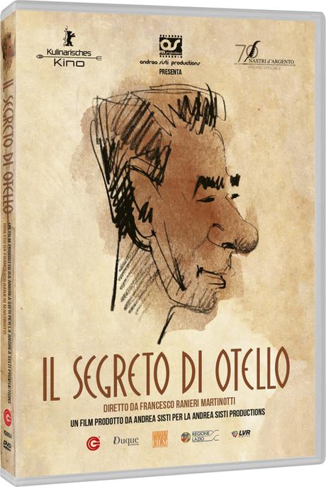 Il segreto di Otello di Francesco Ranieri Martinotti in home video. Proiezione il 23 Settembre alla Casa del Cinema di Roma Il segreto di Otello di Francesco Ranieri Martinotti in home video. Proiezione il 23 Settembre alla Casa del Cinema di Roma