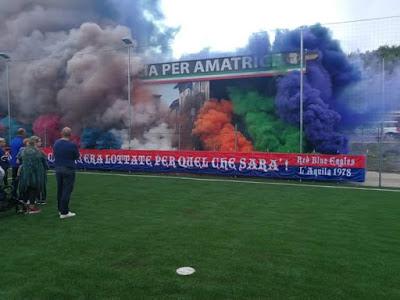 Progetto Ultras per Amatrice: '..partito dal basso ed è stato frutto dell’impegno quotidiano, della solidarietà, quella vera, fatta con il cuore e senza doppi fini che ha visto ancora una volta protagonista il movimento Ultras' Progetto Ultras per Amatrice: '..partito dal basso ed è stato frutto dell’impegno quotidiano, della solidarietà, quella vera, fatta con il cuore e senza doppi fini che ha visto ancora una volta protagonista il movimento Ultras'