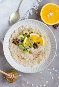 3 ricette per Dolci light facili e veloci porridge a colazione ricetta light perfetta anche durante la dieta
