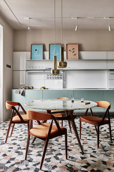 Il pavimento della nonna è tornato: la graniglia di marmo (Terrazzo Home Trend) Il pavimento della nonna è tornato: la graniglia di marmo (Terrazzo Home Trend)