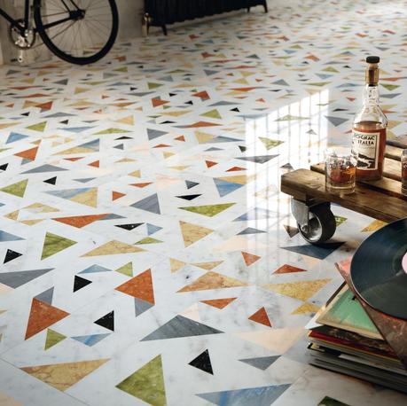 Il pavimento della nonna è tornato: la graniglia di marmo (Terrazzo Home Trend) Il pavimento della nonna è tornato: la graniglia di marmo (Terrazzo Home Trend)