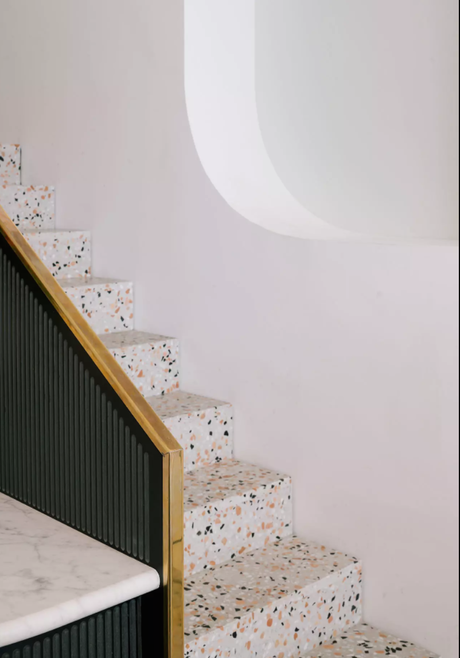 Il pavimento della nonna è tornato: la graniglia di marmo (Terrazzo Home Trend) Il pavimento della nonna è tornato: la graniglia di marmo (Terrazzo Home Trend)