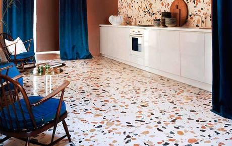Il pavimento della nonna è tornato: la graniglia di marmo (Terrazzo Home Trend) Il pavimento della nonna è tornato: la graniglia di marmo (Terrazzo Home Trend)