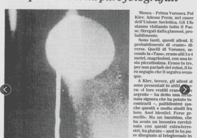 Gli extraterrestri giganti di Voronezh Gli extraterrestri giganti di Voronezh