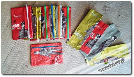 Astuccio cucito - Riciclo caffé Astuccio cucito - Riciclo caffé