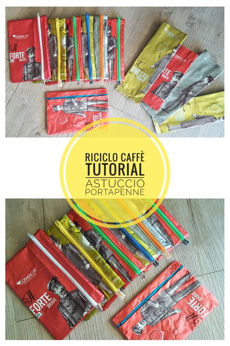 Astuccio cucito - Riciclo caffé Astuccio cucito - Riciclo caffé