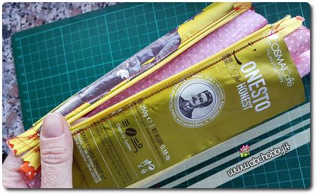 Astuccio cucito - Riciclo caffé Astuccio cucito - Riciclo caffé