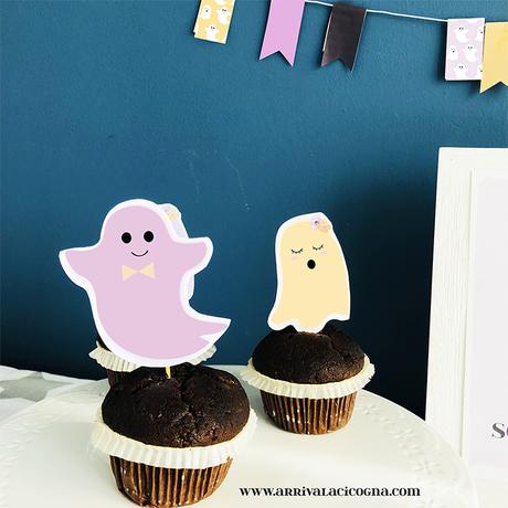 topper per buffet a fantasmino per halloween topper per buffet a fantasmino per halloween